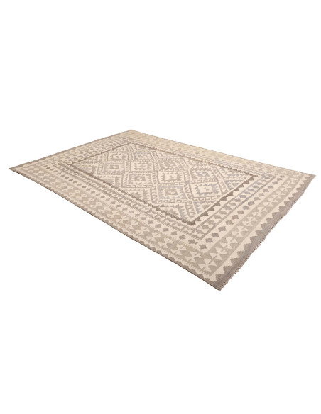 Kilim 198x296 Cm Kilim, Afghanistan, Hand-carded Wool (warp: