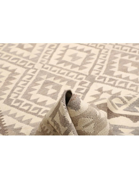 Kilim 198x296 Cm Kilim, Afghanistan, Hand-carded Wool (warp: