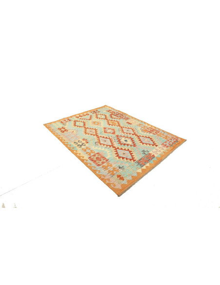 Kilim 147x195 Cm Kilim Afghanistan, Hand-carded Wool (warp: