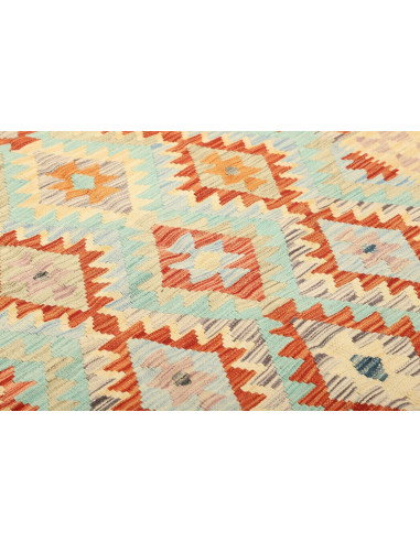 Kilim 147x195 Cm Kilim Afghanistan, Hand-carded Wool (warp: