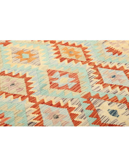 Kilim 147x195 Cm Kilim Afghanistan, Hand-carded Wool (warp: