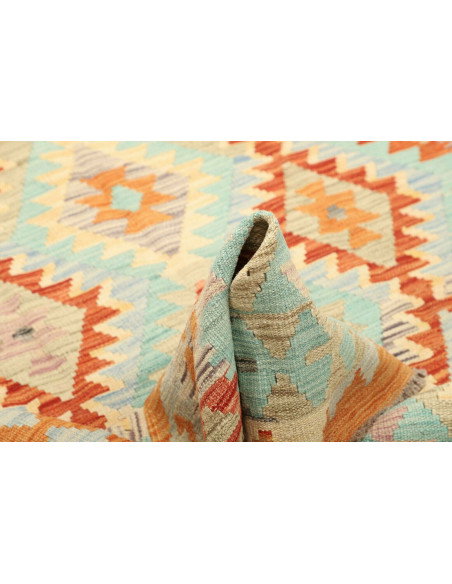 Kilim 147x195 Cm Kilim Afghanistan, Hand-carded Wool (warp:
