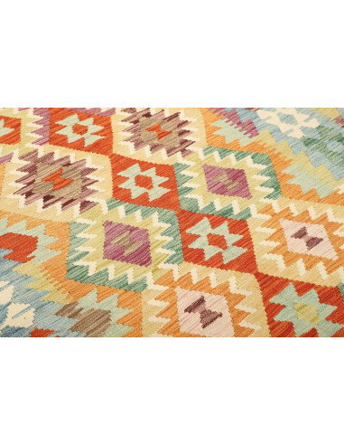 Kilim 147x206 Cm Kilim Afghanistan Hand-carded Wool (warp: