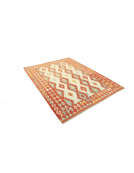 Kilim 152x198 Cm Kilim Afghanistan Lana Cardata A Mano