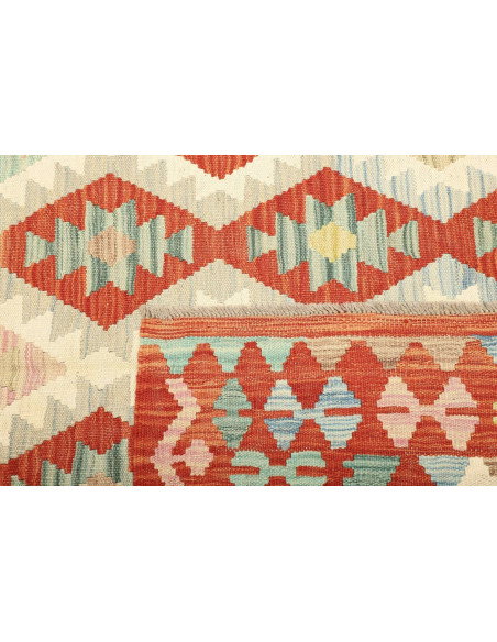 Kilim 152x198 Cm Kilim Afghanistan Lana Cardata A Mano