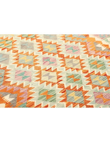 Kilim 157x196 Cm Kilim, Afghanistan, Lana Cardata A Mano