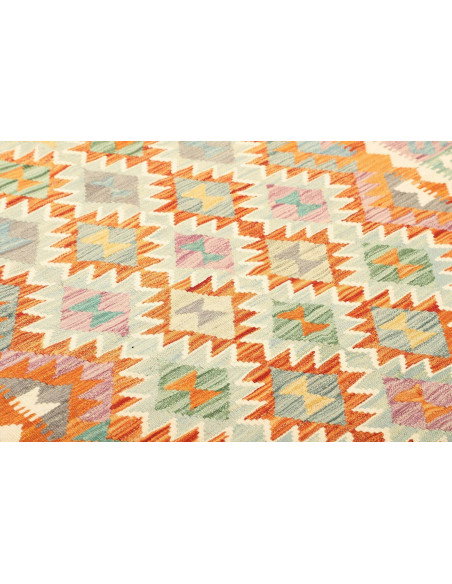 Kilim 157x196 Cm Kilim, Afghanistan, Lana Cardata A Mano