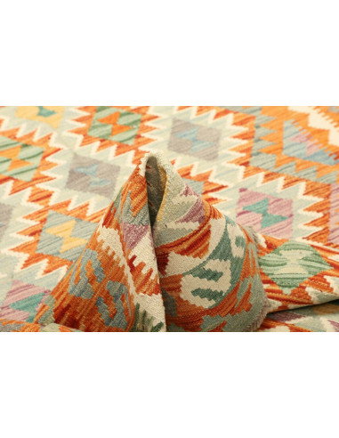 Kilim 157x196 Cm Kilim, Afghanistan, Hand-carded Wool