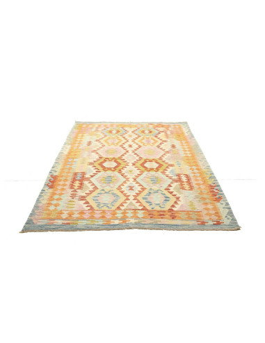 Kilim 153x196 Cm Kilim Afghanistan Hand-carded Wool Cotton