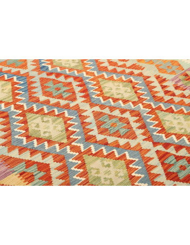 Kilim 154x197 Cm Kilim, Afghanistan, Lana Cardata A Mano