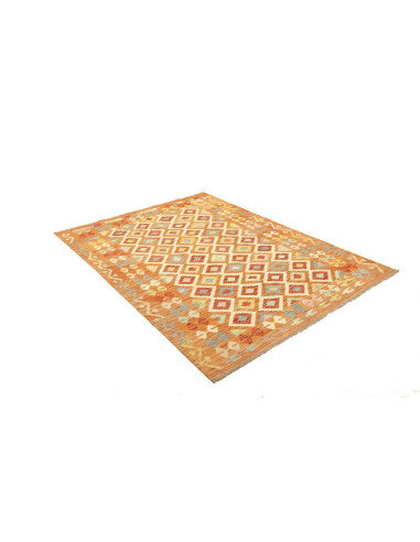 Kilim 148x199 Cm Kilim, Afghanistan, Hand-carded Wool (warp: