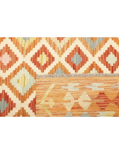 Kilim 148x199 Cm Kilim, Afghanistan, Hand-carded Wool (warp: