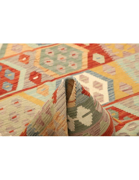Kilim 148x201 Cm Kilim, Afghanistan, Lana Cardata A Mano