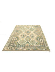 Kilim 149x199 Cm Kilim Afghanistan, Lana Cardata A Mano 2