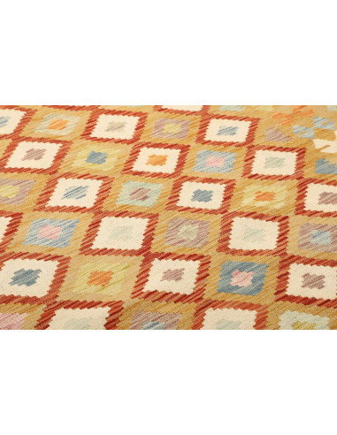 Kilim 150x199 Cm Kilim Afghanistan Lana Cardata A Mano