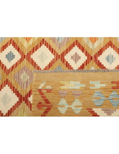 Kilim 150x199 Cm Kilim Afghanistan Hand-carded Wool (warp: