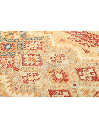 Kilim 156x198 Cm Kilim, Afghanistan, Hand-carded Wool (warp: