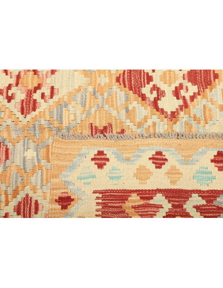 Kilim 156x198 Cm Kilim, Afghanistan, Hand-carded Wool (warp: