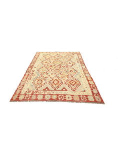 Kilim 159x207 Cm Kilim, Afghanistan, Hand-carded Wool (warp: 2