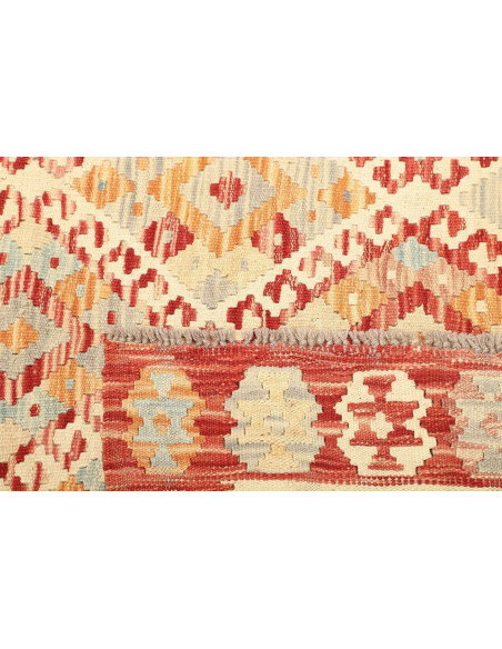 Kilim 159x207 Cm Kilim, Afghanistan, Lana Cardata A Mano
