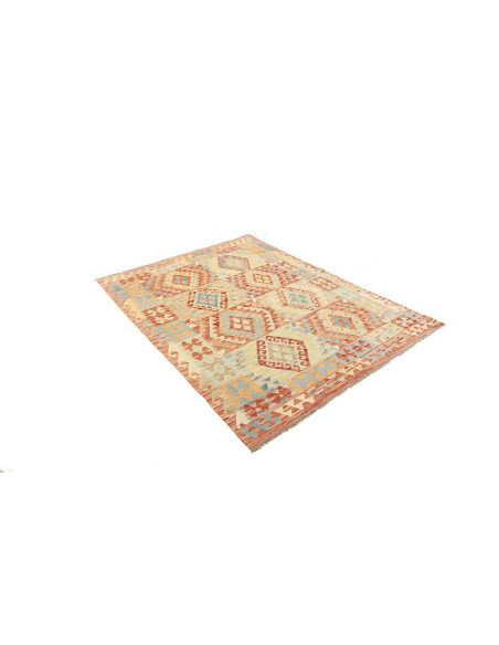 Kilim 149x196 Cm Kilim, Afghanistan, Hand-carded Wool