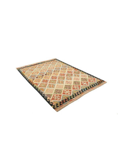 Kilim 146x202 Cm Kilim Afghanistan Hand-carded Wool (cotton