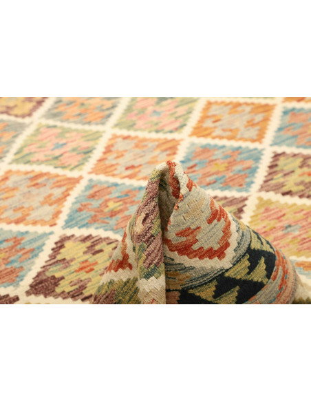 Kilim 146x202 Cm Kilim Afghanistan Hand-carded Wool (cotton