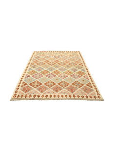 Kilim 150x198 Cm Kilim, Afghanistan, Hand-carded Wool, 2