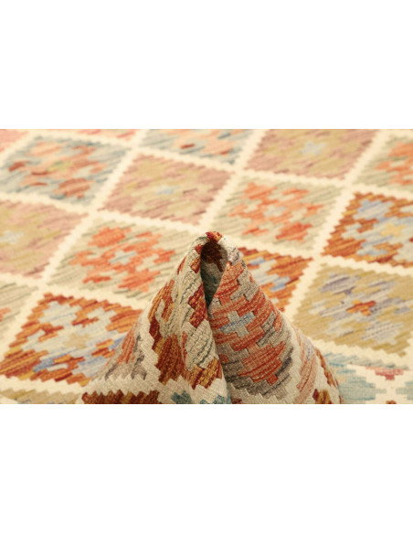 Kilim 150x198 Cm Kilim, Afghanistan, Hand-carded Wool,