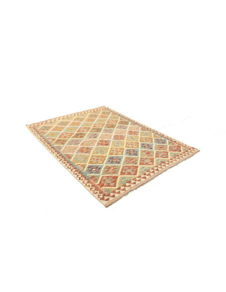 Kilim 153x199 Cm Kilim, Afghanistan, Hand-carded Wool (warp: