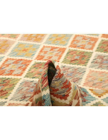 Kilim 153x199 Cm Kilim, Afghanistan, Hand-carded Wool (warp: