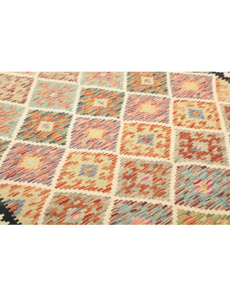 Kilim 148x215 Cm Kilim, Afghanistan, Lana Cardata A Mano