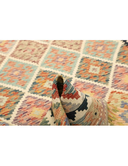 Kilim 148x215 Cm Kilim, Afghanistan, Hand-carded Wool (warp: