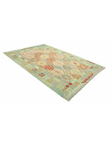Kilim 200x300 Cm Kilim, Afghanistan, Hand-carded Wool (warp: