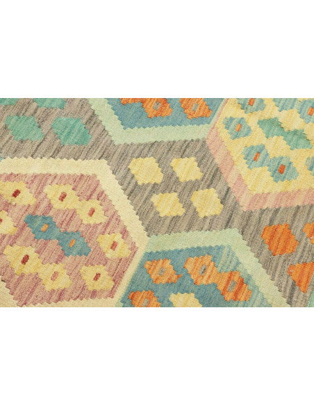 Kilim 200x300 Cm Kilim, Afghanistan, Hand-carded Wool (warp: