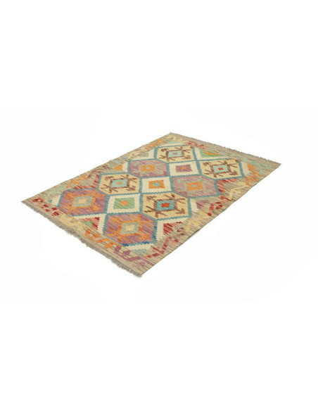 Kilim 104x145 Cm Kilim, Afghanistan, Hand-carded Wool (warp: