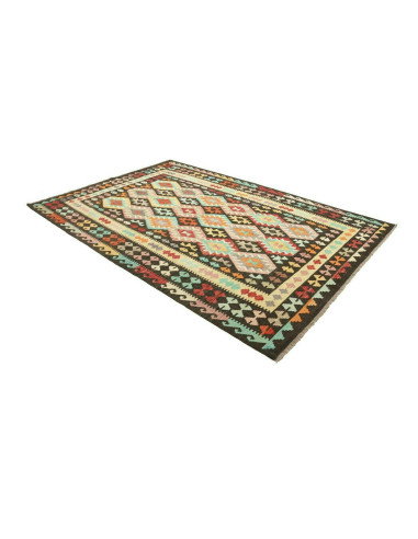 Kilim 194x294 Cm Kilim Afghanistan Hand-carded Wool Cotton