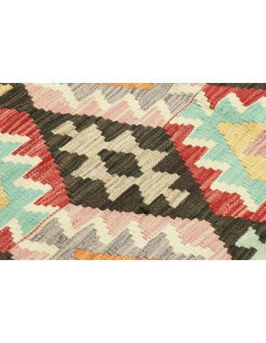 Kilim 194x294 Cm Kilim Afghanistan Lana Cardata A Mano