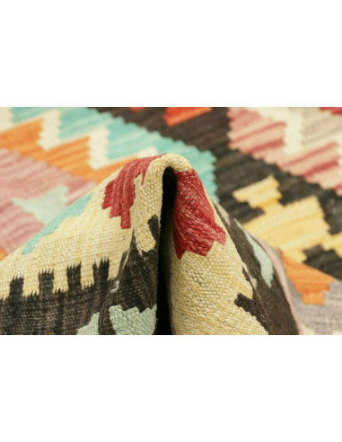 Kilim 194x294 Cm Kilim Afghanistan Hand-carded Wool Cotton