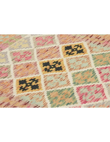 Kilim 107x199 Cm Kilim Afghanistan Hand-carded Wool Cotton