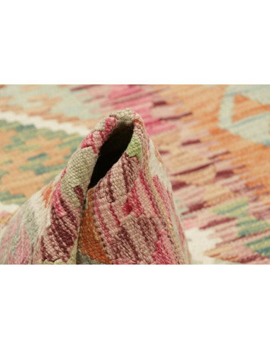 Kilim 107x199 Cm Kilim Afghanistan Lana Cardata A Mano