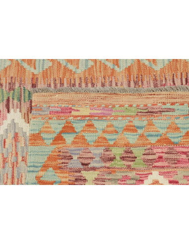 Kilim 107x199 Cm Kilim Afghanistan Hand-carded Wool Cotton