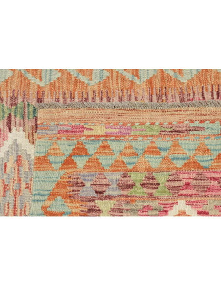 Kilim 107x199 Cm Kilim Afghanistan Lana Cardata A Mano