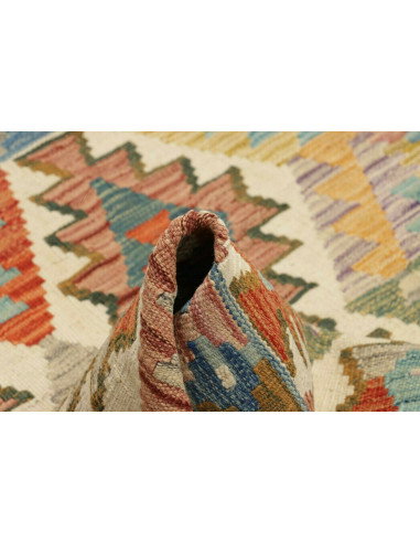 Kilim 104x134 Cm Kilim Afghanistan Hand-carded Wool With
