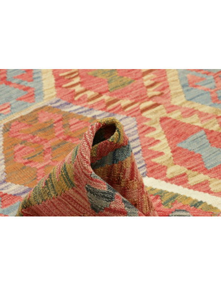 Kilim 207x295 Cm Kilim, Afghanistan, Lana Cardata A Mano