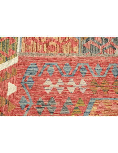Kilim 207x295 Cm Kilim, Afghanistan, Lana Cardata A Mano