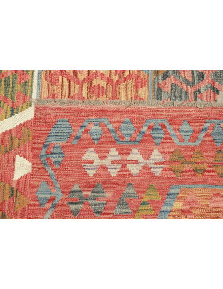 Kilim 207x295 Cm Kilim, Afghanistan, Lana Cardata A Mano