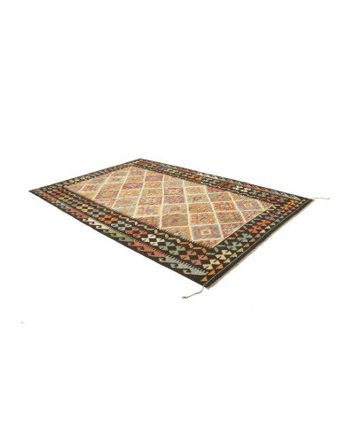 Kilim 196x297 Cm Kilim Afghanistan. Material: Hand-carded