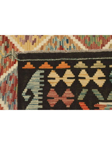 Kilim 196x297 Cm Kilim Afghanistan. Materiale: Lana Cardata
