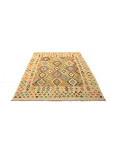 Kilim 160x202 Cm Kilim Afghanistan Hand-carded Wool 2